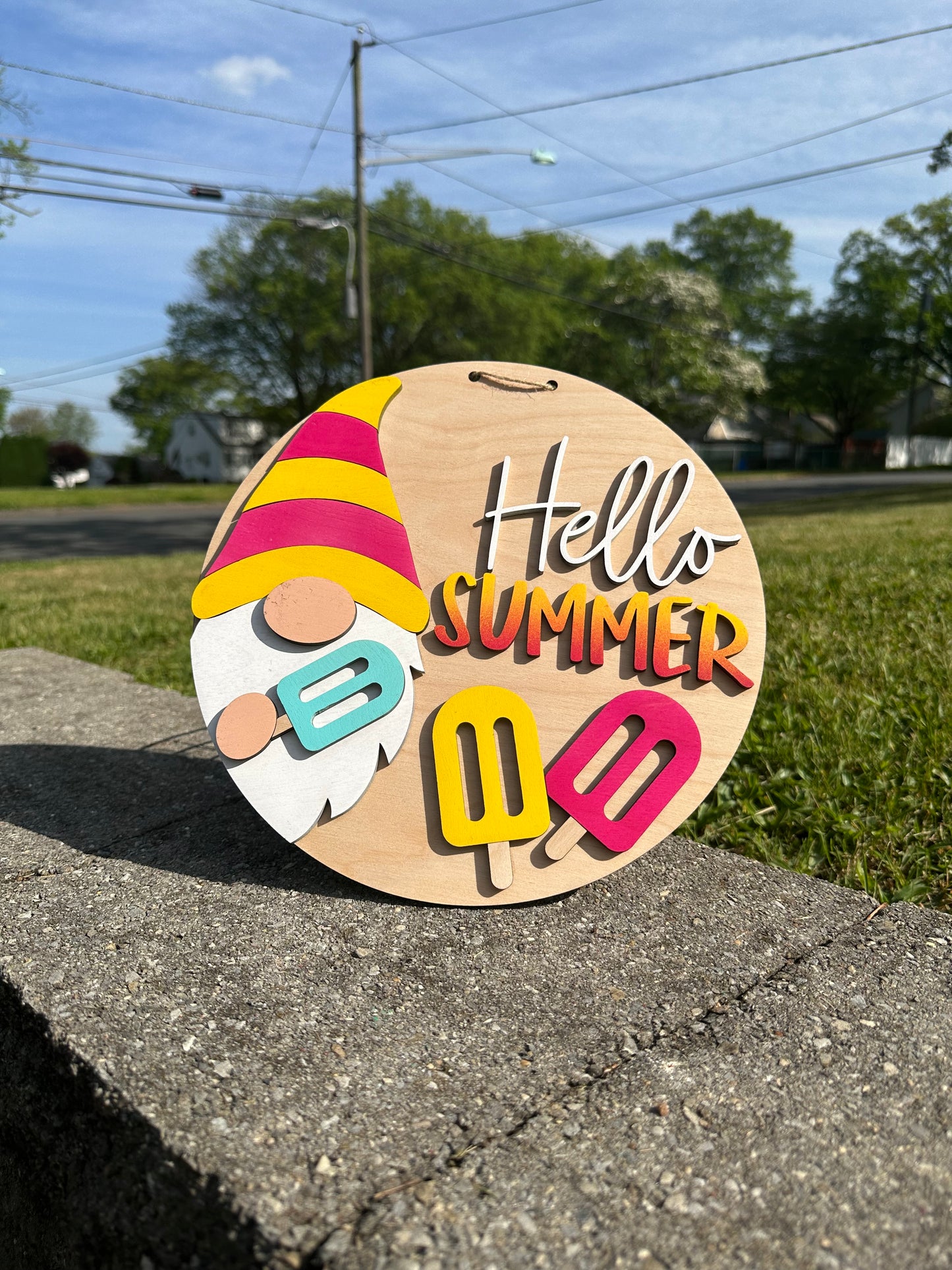 Hello Summer Sign